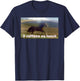 Horse Running Past Mountain 3 Coffees No Lunch Memes T-Shirt - T-Shirt | Navy