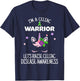 Unicorn Celiac Warrior, Celiac Disease Awareness T-Shirt - T-Shirt | Navy