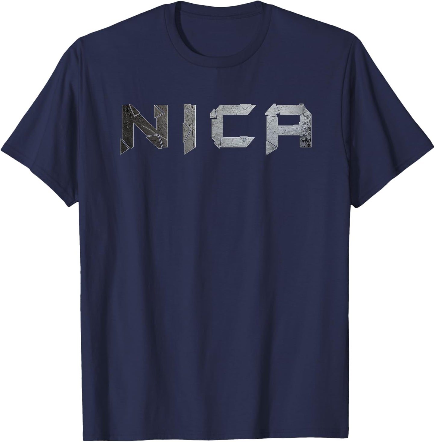 Asi Somos Nicaragua, metal Nica T-Shirt - T-Shirt | Navy