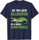 Crocodiles See You Later Alligator In A While Crocodile T-Shirt - T-Shirt | Navy