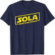 Reformation Sola Scriptura Theology Distressed Graphic T-Shirt - T-Shirt | Navy