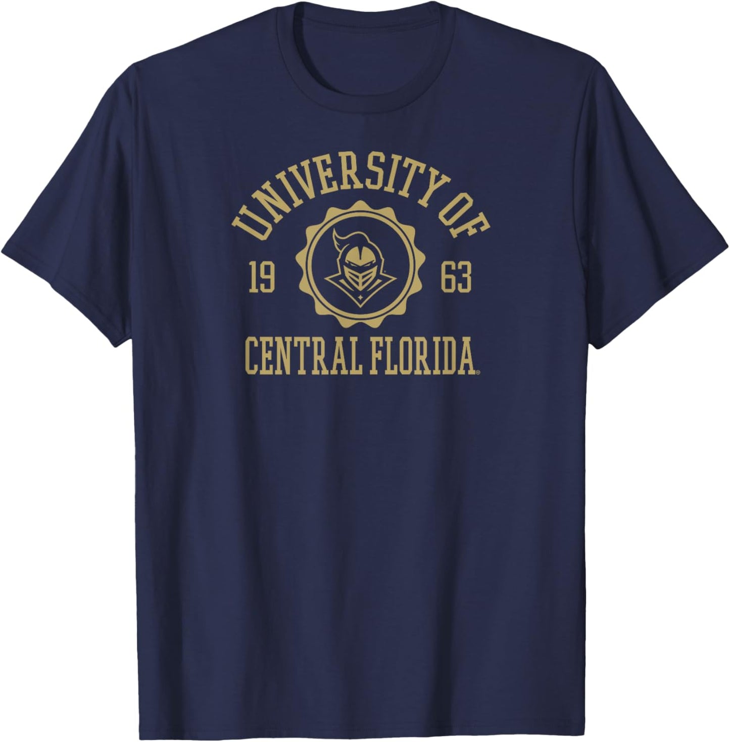 Central Florida Golden Knights Stamp Officially Licensed T-Shirt - T-Shirt | Navy