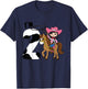I'm 2 - Cute Horse Riding Cowgirl 2nd Birthday Girls T-Shirt - T-Shirt | Navy