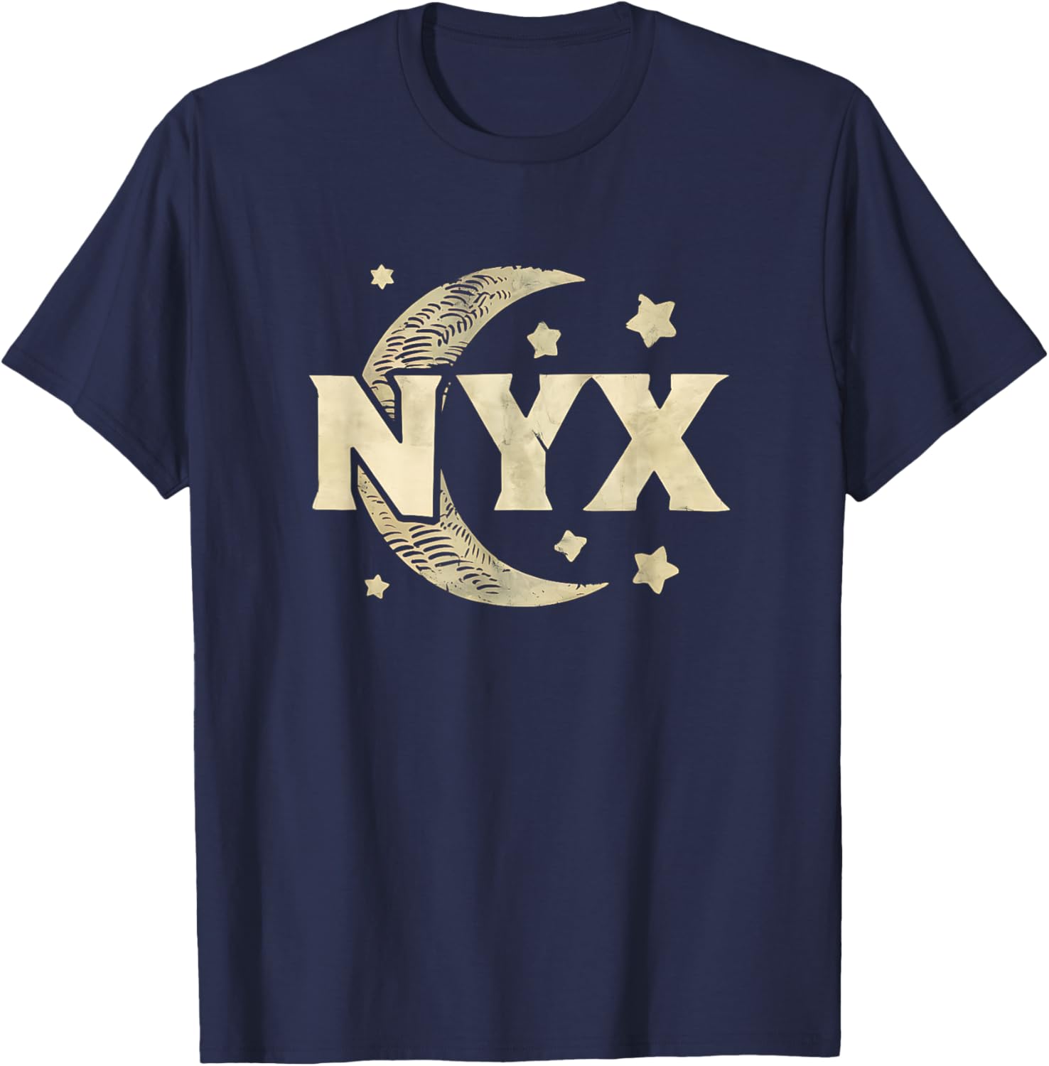 Nyx Ancient Greek Goddess of Night T-Shirt - T-Shirt | Navy