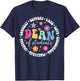 Dean Of Students Appreciation Circle Dean Of Students T-Shirt - T-Shirt | Navy