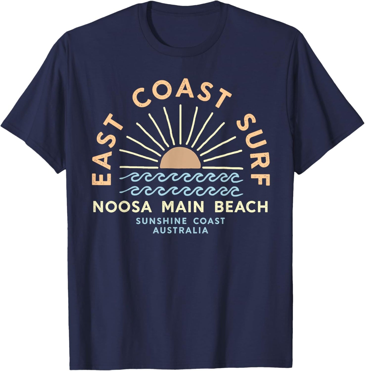 Noosa Beach Australia Souvenir Women Kids T-Shirt - T-Shirt | Navy