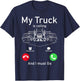My Truck Is Calling And I Must Go T-Shirt - T-Shirt | Navy