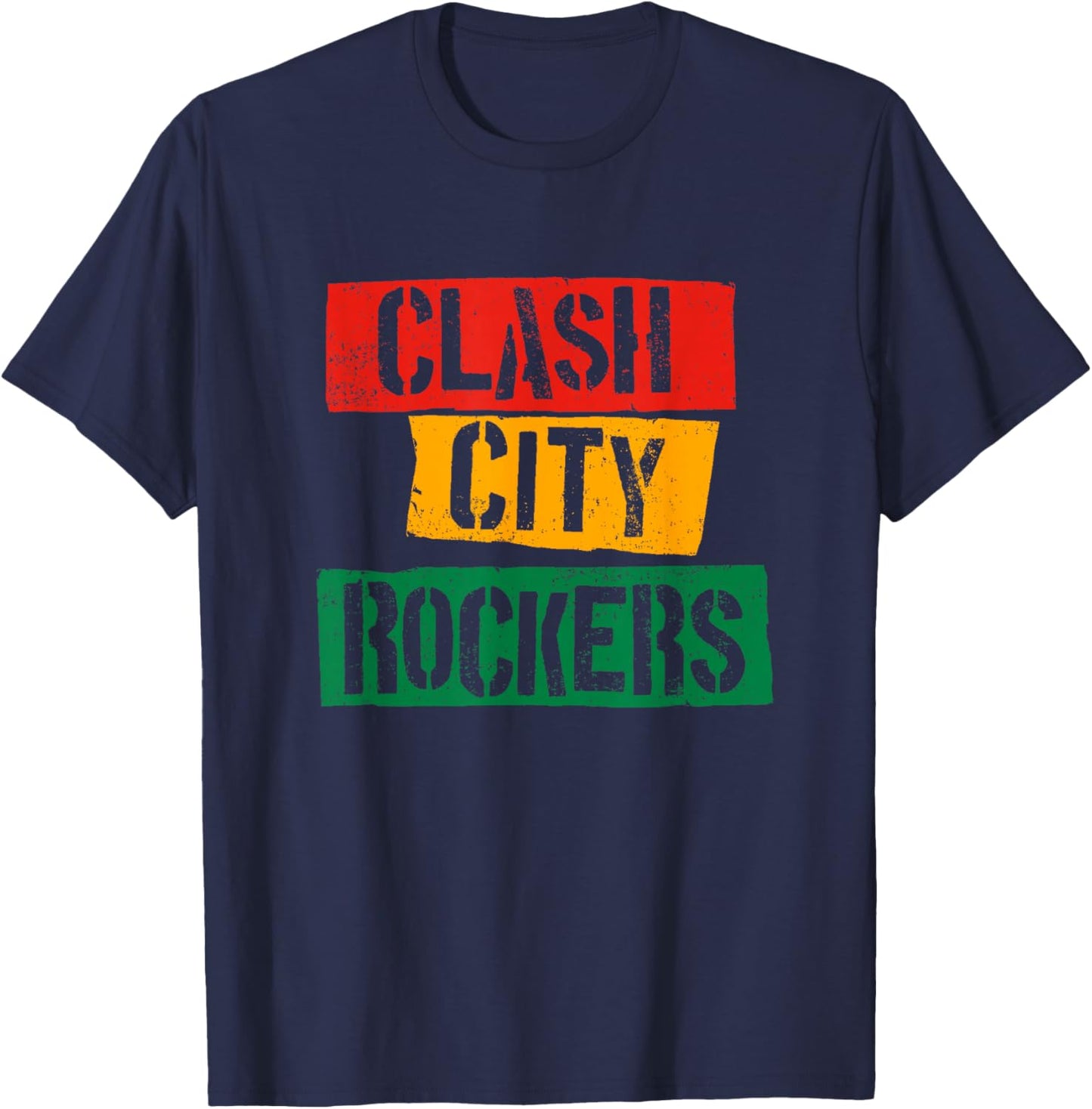 Clash City Rockers T-Shirt - T-Shirt | Navy