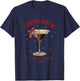 Espresso Martini Christmas Cocktail Club Design T-Shirt - T-Shirt | Navy