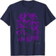 Jimi Hendrix Flower Head , Yellow, S T-Shirt - T-Shirt | Navy