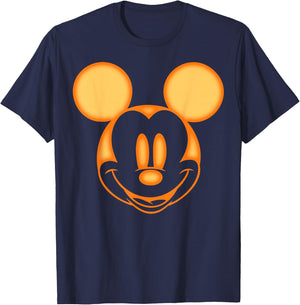 Disney Mickey & Friends Halloween Mickey Carving T-Shirt - T-Shirt | Navy