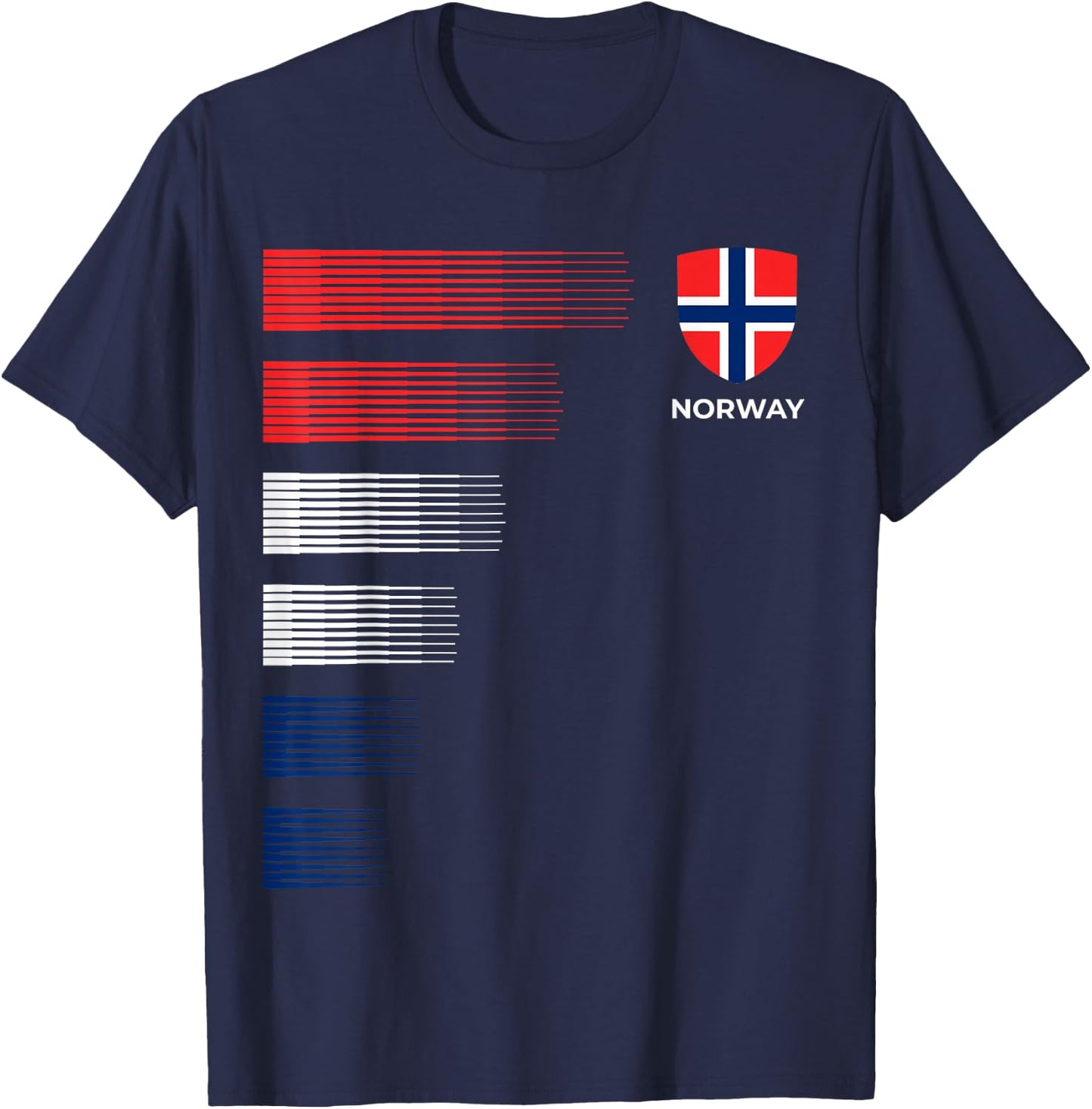 Norway Football Jersey - Norwegian Football T-Shirt - T-Shirt | Navy