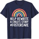 Foster Care Design for Foster Parents Foster Mom and Dad T-Shirt - T-Shirt | Navy