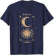 Do No Harm Take No Shit Mystical Moon Phase Tarot Witchy T-Shirt - T-Shirt | Navy