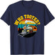 Who Tooted Funny Retro Vintage Train Lovers Railroad Boys T-Shirt - T-Shirt | Navy