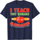 Mandarin Teacher School Cute T-Shirt - T-Shirt | Navy