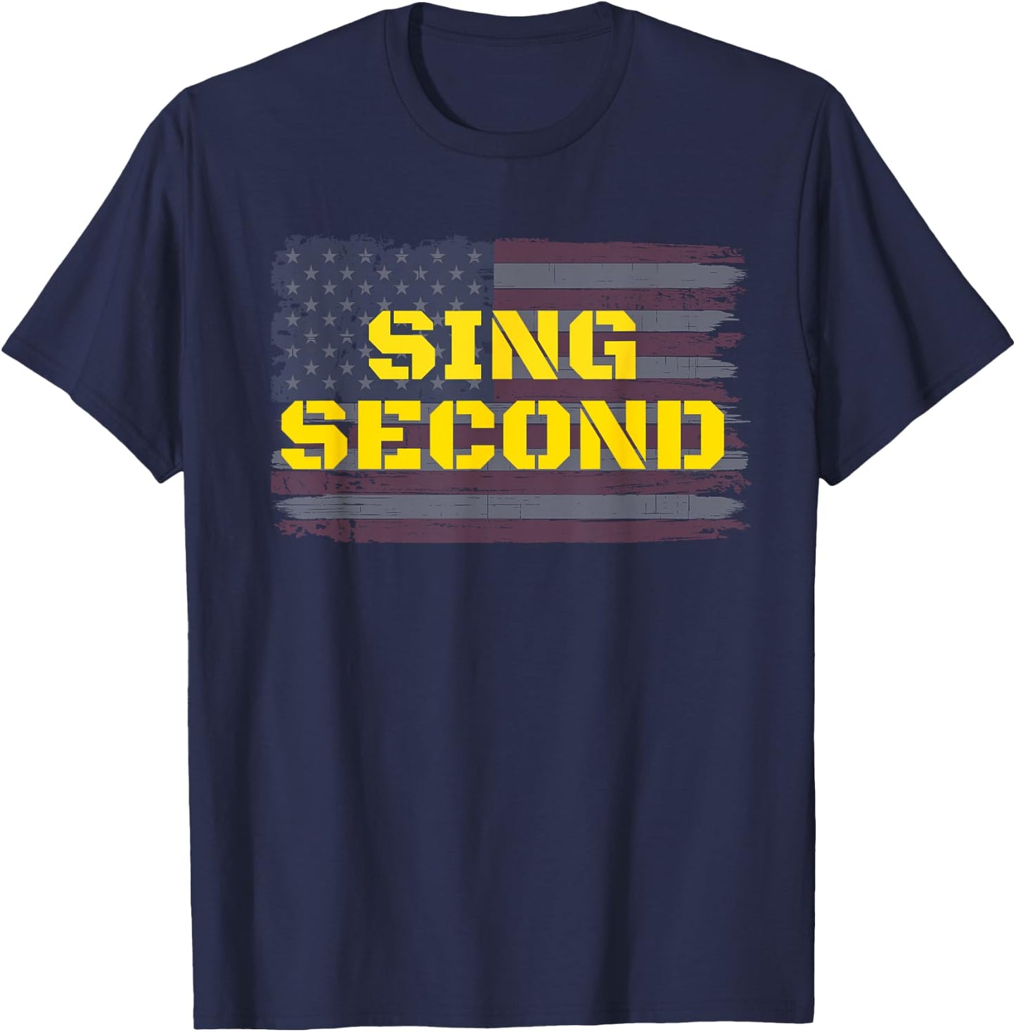 Sing Second Military Academy Game Day T-Shirt - T-Shirt | Navy
