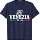 Venezia Italia Venice Italy Souvenir Italian Flag T-Shirt - T-Shirt | Navy