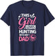 Hunting Girl With Her Dad Father's Day T-Shirt - T-Shirt | Navy