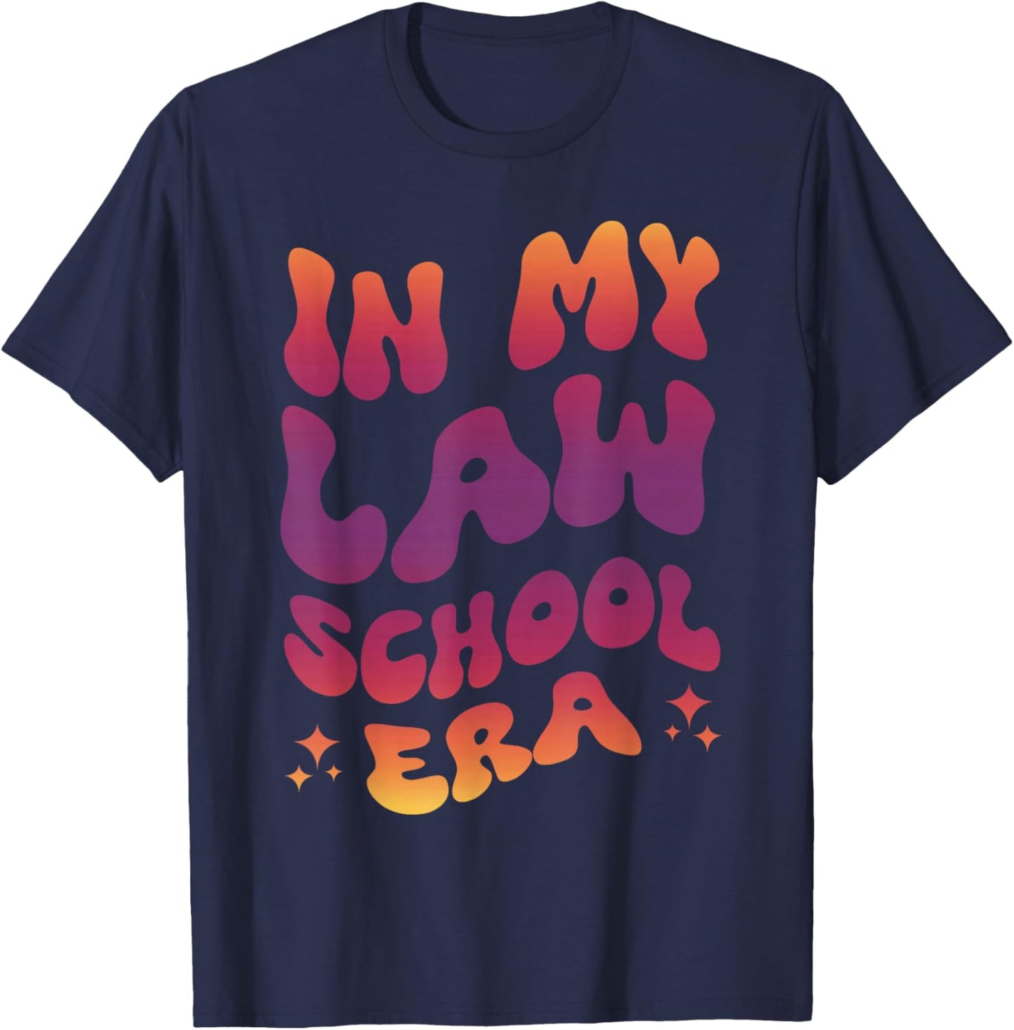In My Law School Era T-Shirt - T-Shirt | Navy