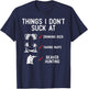 Beaver Hunting Season List Hunter T-Shirt - T-Shirt | Navy