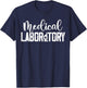 Microscope Microbiology Medical Laboratory Scientist T-Shirt - T-Shirt | Navy