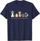 Funny Dog Show Total Sit Show Pet Meme T-Shirt - T-Shirt | Navy