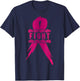 Fight In October BCA Pink Ribbon T-Shirt - T-Shirt | Navy
