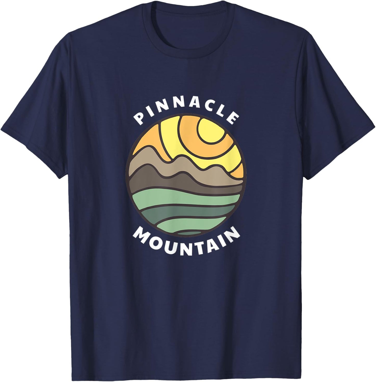 Pinnacle Mountain State Park Arkansas AR Vacation Souvenir T-Shirt - T-Shirt | Navy