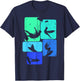 Kitesurfen für Kitesurfer | Retro Herren Kitesurf T-Shirt - T-Shirt | Navy