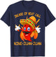 In Case Of Heat Nine Juan Juan Juan Funny Mexican Chili T-Shirt - T-Shirt | Navy