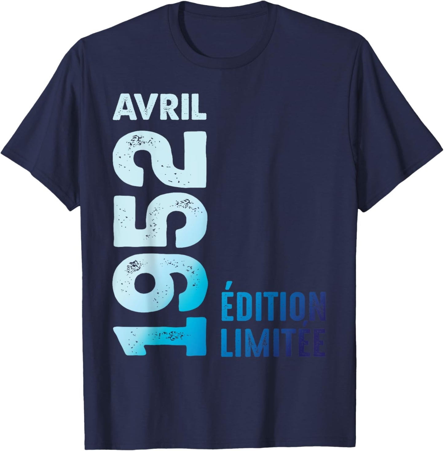 Édition Limitée Avril 1952 Cadeau D'anniversaire 1952 T-Shirt - T-Shirt | Navy