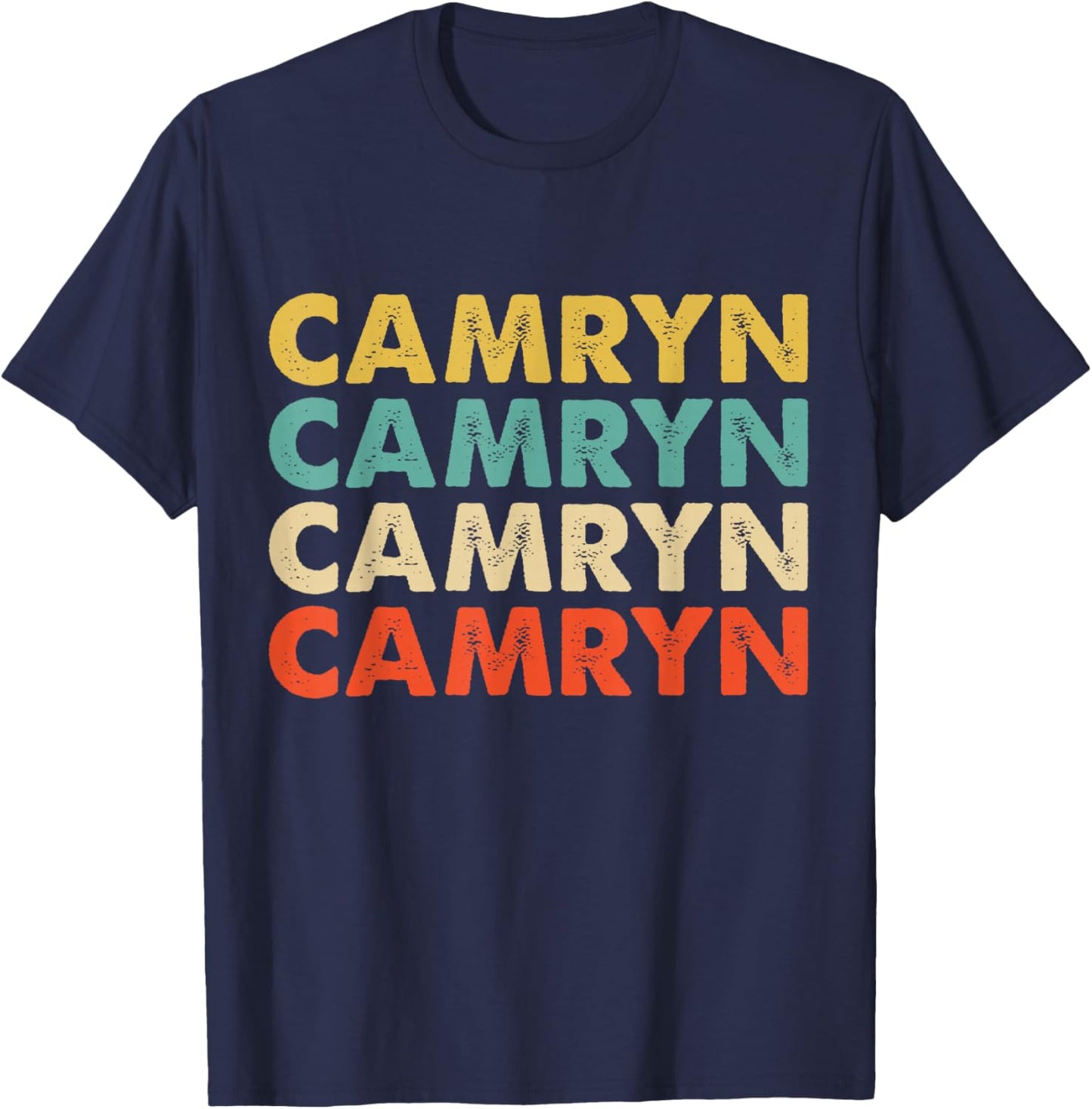 Camryn Name T-Shirt - T-Shirt | Navy
