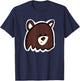 Snuffle Bear Graphic T-Shirt - T-Shirt | Navy
