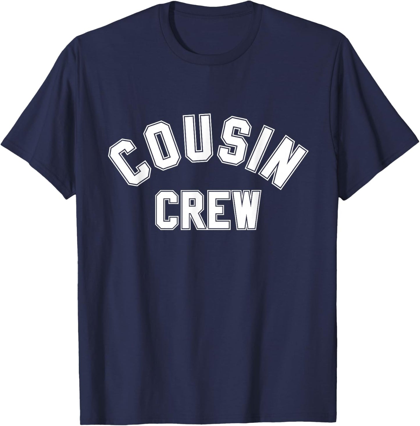 Cousin Crew Kids Women Men Girl Funny Gift T-Shirt - T-Shirt | Navy