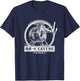 OH-6 "Loach" Cayuse Helicopter T-Shirt - T-Shirt | Navy