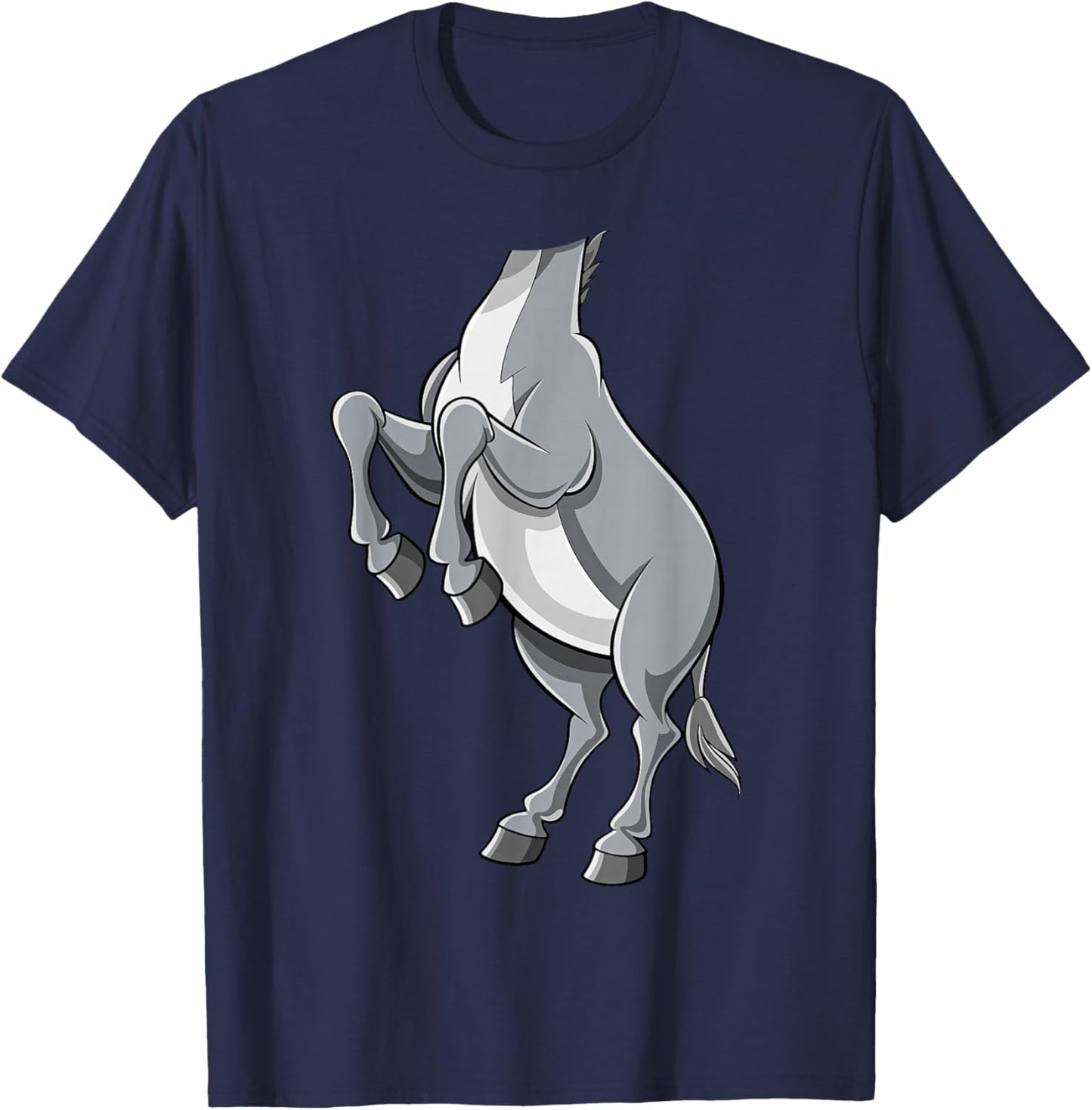 Donkey Shirt Adult Kids Men Women Donkey Costume T-Shirt - T-Shirt | Navy