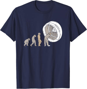 Airplane Mechanic Aircraft Maintenance Technician T-Shirt - T-Shirt | Navy