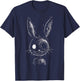 Creepy Evil Bunny Rabbit Goth Alt Grunge Horror Aesthetic , Small T-Shirt - T-Shirt | Navy