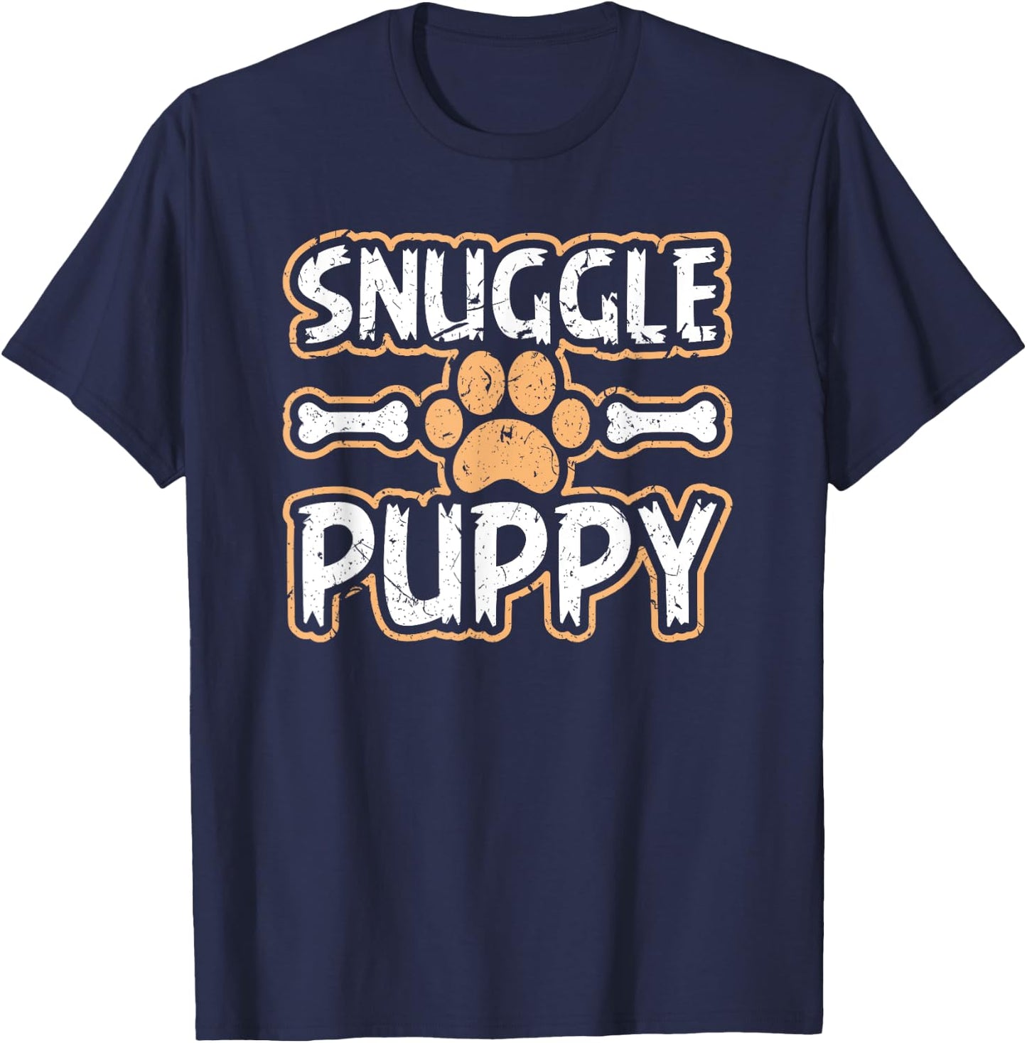 Snuggle Puppy Slut Pup Play Fetish Sexy BDSM Dog T-Shirt - T-Shirt | Navy