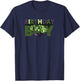 Marvel Avengers Incredible Hulk Smash Birthday Boy T-Shirt - T-Shirt | Navy