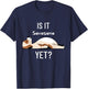 Is It Savasana Yet Yoga Funny Dog Yoga Women T-Shirt - T-Shirt | Navy