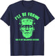 I'll Be Frank This is My Halloween Costume - Frankenstein T-Shirt - T-Shirt | Navy