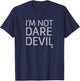 Marvel Holiday I'm Not Daredevil Holiday Sweater T-Shirt - T-Shirt | Navy