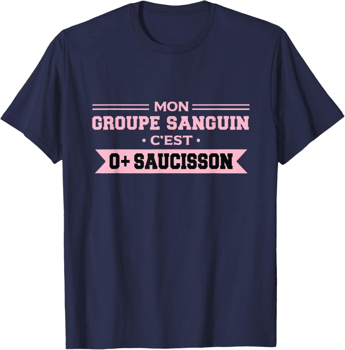 Funny Sausage Aperitif Gift Women T-Shirt - T-Shirt | Navy