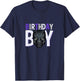 Kids Marvel Avengers Classic Black Panther Super Birthday Boy T-Shirt - T-Shirt | Navy