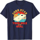 Corn Star Your Hole Is My Goal Funny Cornhole T-Shirt - T-Shirt | Navy