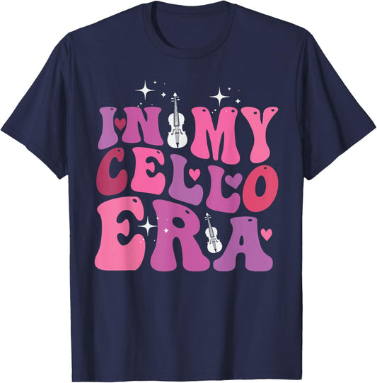 In My Cello Era for Mama T-Shirt - T-Shirt | Navy