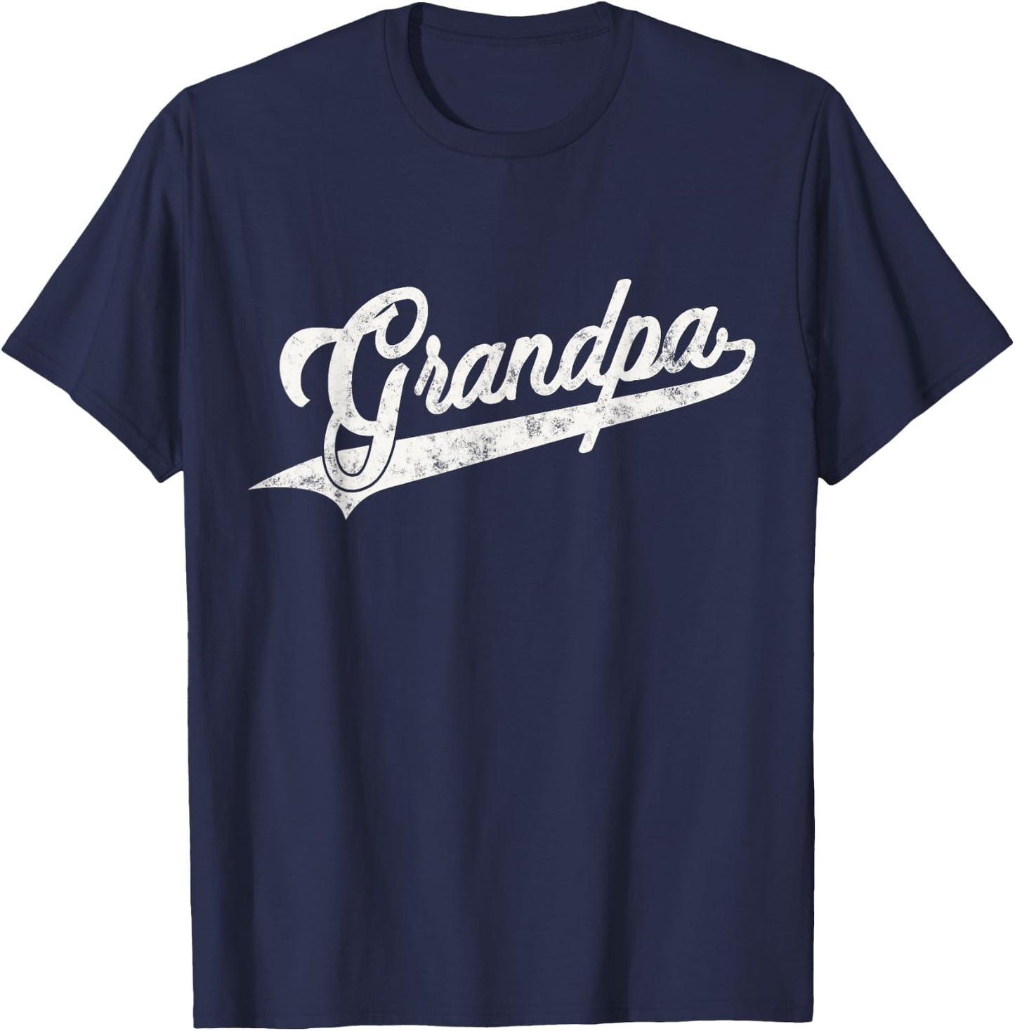 Grandpa Vintage Retro Style Father’s day For G-pa Grandpa T-Shirt - T-Shirt | Navy