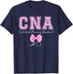 CNA Certified Nursing Assistant CNA Nurse Coquette T-Shirt - T-Shirt | Navy